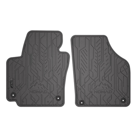 Tapis en caoutchouc avant Seat Altea, fabrication 2004 - 08.2015, carrosserie berline (2 pcs.) | ND0403
