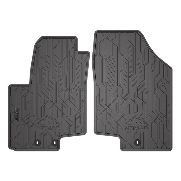 Tapis en caoutchouc avant Hyundai IX20, fabrication 05.2010 - 07.2019, carrosserie berline (2 pcs.) | ND0420