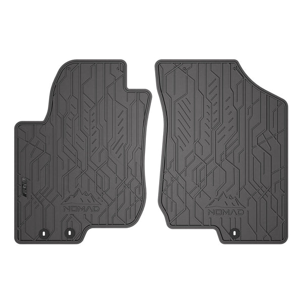 Tapis en caoutchouc avant Kia Ceed I, fabrication 2007 - 04.2012, carrosserie berline (2 pcs.) | ND0421