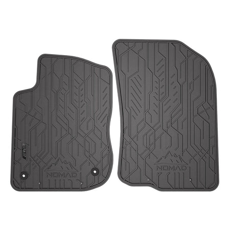 Tapis en caoutchouc avant Peugeot 208 I, fabrication 03.2012 - 05.2019, carrosserie berline (2 pcs.) | ND0640