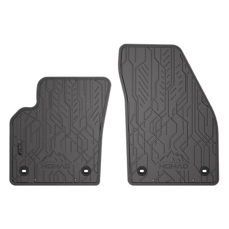 Tapis en caoutchouc avant Volvo V 50, fabrication 2004 - 05.2012, carrosserie break (2 pcs.) | ND0940