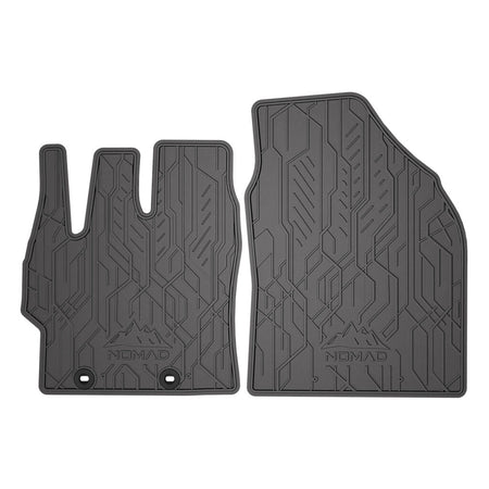 Tapis en caoutchouc avant Toyota Yaris Cross, fabrication 09.2021 - présent, carrosserie suv (2 pcs.) | ND411456