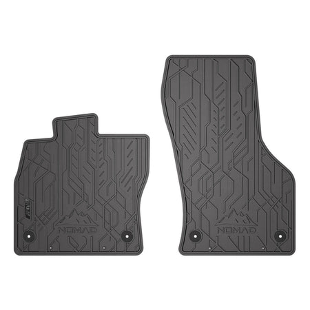Tapis en caoutchouc avant Volkswagen Passat B8, fabrication 12.2014 - 12.2021, carrosserie sedán (2 pcs.) | ND542728