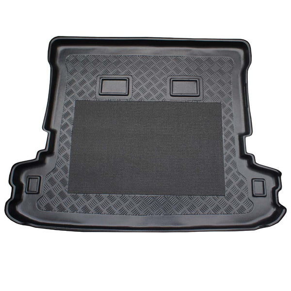 Tapis de coffre Mitsubishi Pajero IV, carrosserie suv, fabrication 04.2007 - 07.2015, 5-7 places, sans 3 ème file de sièges | 192314