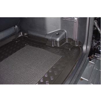 Tapis de coffre Mitsubishi Pajero IV, carrosserie suv, fabrication 04.2007 - 07.2015, 5-7 places, sans 3 ème file de sièges | 192314