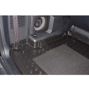 Tapis de coffre Mitsubishi Pajero IV, carrosserie suv, fabrication 04.2007 - 07.2015, 5-7 places, sans 3 ème file de sièges | 192314