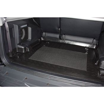 Tapis de coffre Mitsubishi Pajero IV, carrosserie suv, fabrication 04.2007 - 07.2015, 5-7 places, sans 3 ème file de sièges | 192314