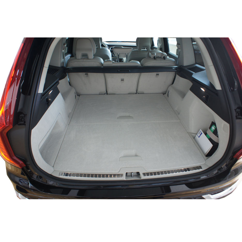 Organisateur De Coffre Voiture Pour Volvo XC60/XC40/XC90/S60/S90/V90 - Cuir étanche, Pliable, Grand Volume - Noir
