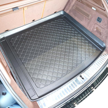 Tapis de coffre Porsche Cayenne III E-Hybrid, carrosserie coupé, fabrication 08.2019 - présent, inclusivement pour modèles avec système des rails de fixation | 192606GRD