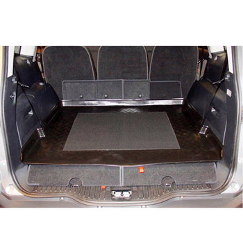 Tapis de coffre Ford S-Max I, carrosserie van, fabrication 05.2006 - 08.2015, 7 places, 3e rangée abaissée #1
