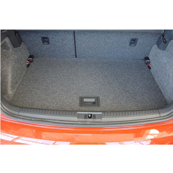 Tapis de coffre Volkswagen Polo V, carrosserie berline, fabrication 05.2009 - 09.2017, coffre supérieur | 192649BSC