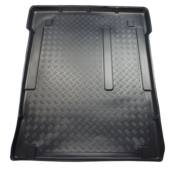 Tapis de coffre Fiat Scudo II Panorama, carrosserie van, fabrication 2007 - 2016, empattement l2, derriere 2e rangée de sieges | 192747BSC