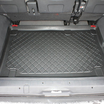Tapis de coffre Fiat Scudo II Panorama, carrosserie van, fabrication 2007 - 2016, empattement l2, derriere 3e rangée de sieges | 192758GRD