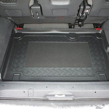 Tapis de coffre Fiat Scudo II Panorama, carrosserie van, fabrication 2007 - 2016, empattement l2, derriere 3e rangée de sieges | 192758