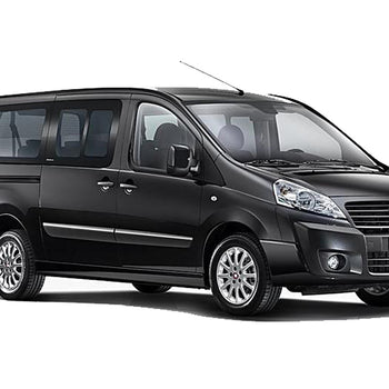 Tapis de coffre Fiat Scudo II Panorama, carrosserie van, fabrication 2007 - 2016, empattement l2, derriere 3e rangée de sieges | 192758