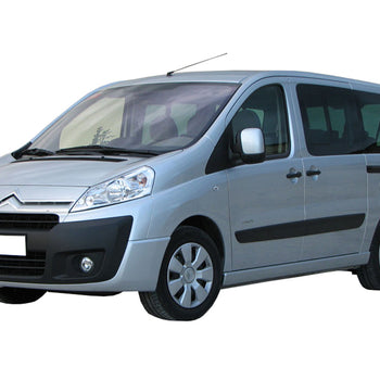 Tapis de coffre Fiat Scudo II Panorama, carrosserie van, fabrication 2007 - 2016, empattement l2, derriere 3e rangée de sieges | 192758