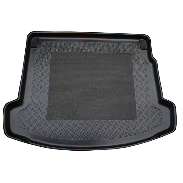 Tapis de coffre Renault Megane III Grandtour, carrosserie break, fabrication 06.2009 - 08.2016, sans séparateurs latéraux, longueur du coffre : 100 cm | 193025