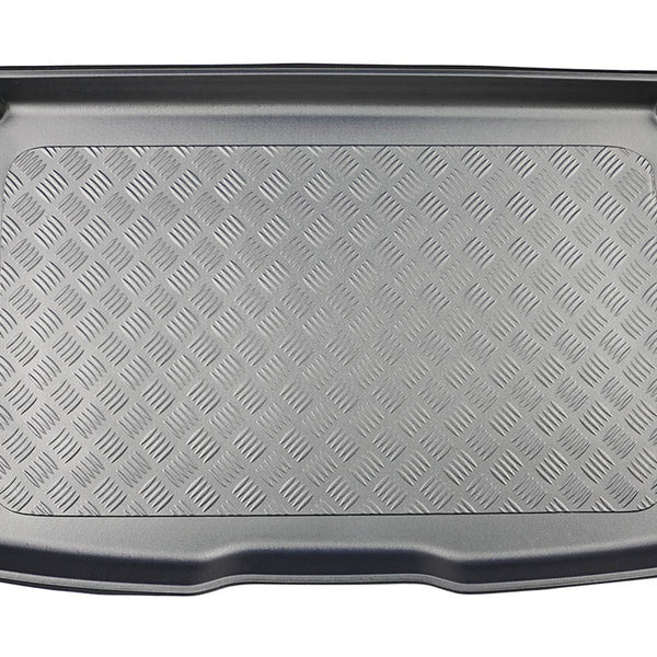 Tapis de coffre Dacia Sandero Stepway Sandero III Stepway, carrosserie berline, fabrication 01.2021 - présent, coffre supérieur, sans plancher réglable en hauteur | 193062BSC