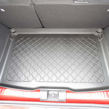 Tapis de coffre Dacia Sandero Stepway Sandero III Stepway, carrosserie berline, fabrication 01.2021 - présent, coffre supérieur, sans plancher réglable en hauteur | 193062GRD