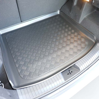 Tapis de coffre Dacia Duster III MHEV, carrosserie suv, fabrication 06.2024 - présent, 4x2/4x4, coffre supérieur, plancher variable en la position la plus haute | 193067BSC