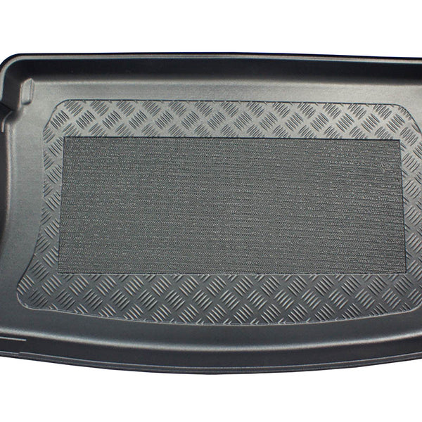 Tapis de coffre Seat Ibiza V, carrosserie berline, fabrication 06.2017 - présent, 6f, coffre supérieur, plancher variable en la position la plus haute | 193078