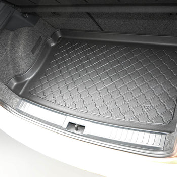 Tapis de coffre Seat Ibiza V, carrosserie berline, fabrication 06.2017 - présent, 6f, coffre supérieur, plancher variable en la position la plus haute | 193078GRD