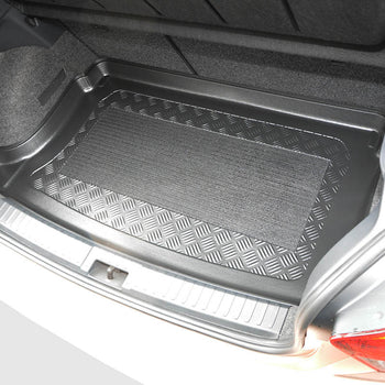 Tapis de coffre Seat Ibiza V, carrosserie berline, fabrication 06.2017 - présent, 6f, coffre supérieur, plancher variable en la position la plus haute | 193078