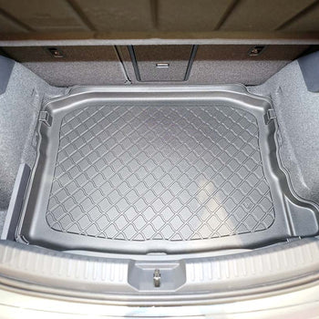 Tapis de coffre Cupra Leon MHEV, carrosserie berline, fabrication 08.2022 - présent, coffre inférieur, sans plancher réglable en hauteur | 193082GRD