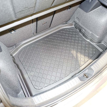 Tapis de coffre Cupra Leon MHEV, carrosserie berline, fabrication 08.2022 - présent, coffre inférieur, sans plancher réglable en hauteur | 193082GRD