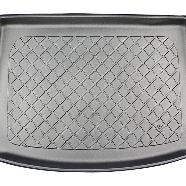 Tapis de coffre Cupra Leon e-Hybrid, carrosserie berline, fabrication 10.2020 - présent, coffre supérieur, plancher variable en la position la plus haute | 193083GRD