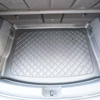 Tapis de coffre Cupra Leon e-Hybrid, carrosserie berline, fabrication 10.2020 - présent, coffre supérieur, plancher variable en la position la plus haute | 193083GRD
