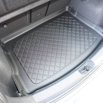 Tapis de coffre Cupra Leon e-Hybrid, carrosserie berline, fabrication 10.2020 - présent, coffre supérieur, plancher variable en la position la plus haute | 193083GRD