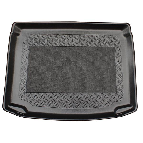 Tapis de coffre Volkswagen Golf 6 Plus, carrosserie berline, fabrication 04.2009 - 2012, coffre inférieur, la roue de dépannage- petite | 193104