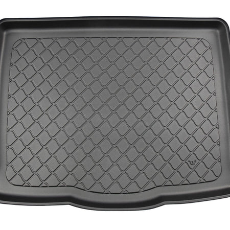 Tapis de coffre Ford Focus IV, carrosserie berline, fabrication 09.2018 - présent, coffre inférieur, la roue de dépannage- petite | 193141GRD