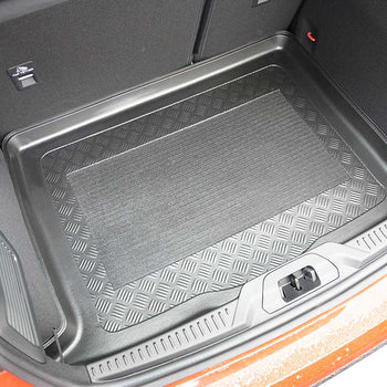 Tapis de coffre Ford Focus IV, carrosserie berline, fabrication 09.2018 - présent, coffre inférieur, la roue de dépannage- petite | 193141