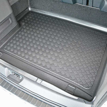 Tapis de coffre Ford Tourneo Custom Facelift, carrosserie van, fabrication 02.2018 - présent, empattement l2, derriere 3e rangée de sieges | 193145BSC