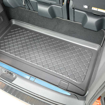 Tapis de coffre Ford Tourneo Custom Facelift, carrosserie van, fabrication 02.2018 - présent, empattement l1, derriere 3e rangée de sieges | 193146GRD