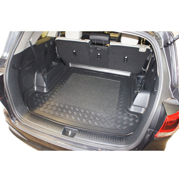 Tapis de coffre Kia Sorento III, carrosserie suv, fabrication 02.2015 - 07.2020, 7 places, 3e rangée abaissée | 193191