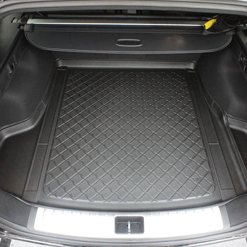 Tapis de coffre Kia Optima IV, carrosserie break, fabrication 09.2016 - 12.2020, inclusivement pour modèles avec système des rails de fixation, ne correspond pas au phev | 193196GRD