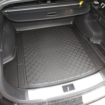 Tapis de coffre Kia Optima IV, carrosserie break, fabrication 09.2016 - 12.2020, inclusivement pour modèles avec système des rails de fixation, ne correspond pas au phev | 193196GRD