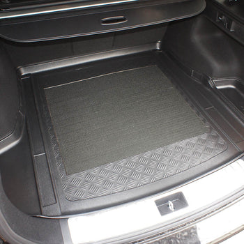 Tapis de coffre Kia Optima IV, carrosserie break, fabrication 09.2016 - 12.2020, inclusivement pour modèles avec système des rails de fixation, ne correspond pas au phev | 193196