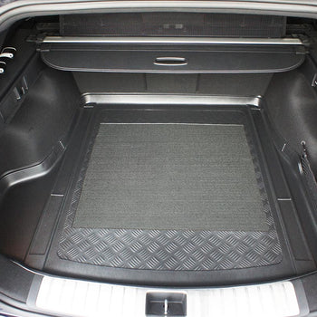 Tapis de coffre Kia Optima IV, carrosserie break, fabrication 09.2016 - 12.2020, inclusivement pour modèles avec système des rails de fixation, ne correspond pas au phev | 193196