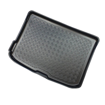 Tapis de coffre Audi A3 8V, carrosserie sportback, fabrication 08.2012 - 03.2020, 5 portes, coffre supérieur, ne correspond pas au e-tron | 193210BSC