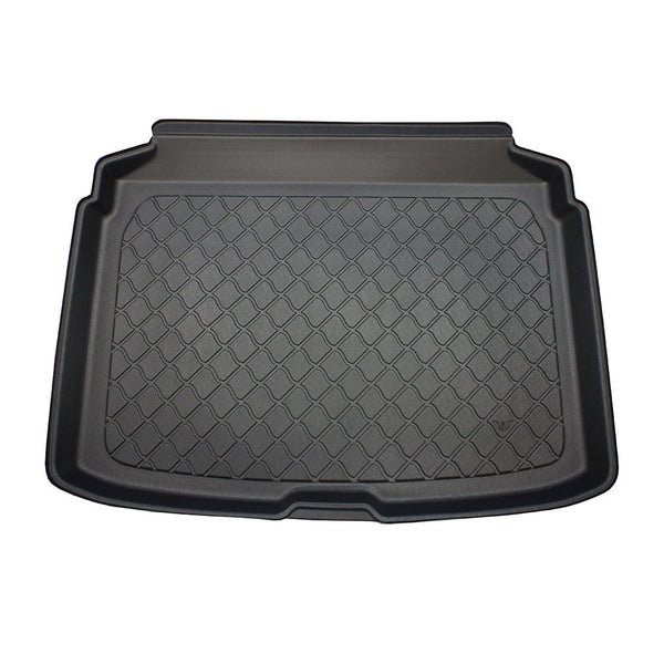 Tapis de coffre Audi A3 8V, carrosserie sportback, fabrication 08.2012 - 03.2020, coffre inférieur et supérieur, ne correspond pas au e-tron | 193211GRD