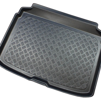 Tapis de coffre Audi A3 8V, carrosserie sportback, fabrication 08.2012 - 03.2020, coffre inférieur et supérieur, ne correspond pas au e-tron | 193211BSC