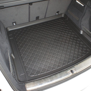 Tapis de coffre Audi Q5 FY, carrosserie suv, fabrication 01.2017 - présent, inclus modèles avec système des rails de fixation, banquette coulissante, ne correspond tfsi e phev | 193220GRD
