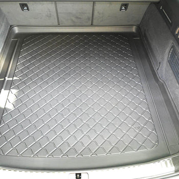 Tapis de coffre Audi A6 C8 Quattro, carrosserie break, fabrication 09.2018 - présent, inclusivement pour modèles avec système des rails de fixation | 193225GRD
