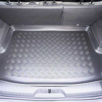 Tapis de coffre Alfa Romeo Junior Hybrid, carrosserie suv, fabrication 04.2024 - présent, coffre supérieur, plancher variable en la position la plus haute | 193265BSC