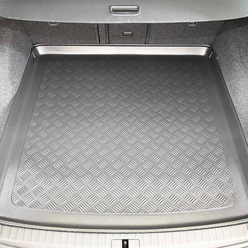Tapis de coffre Skoda Octavia IV MHEV, carrosserie break, fabrication 10.2020 - présent, coffre supérieur, plancher variable en la position la plus haute | 193284BSC