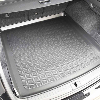 Tapis de coffre Skoda Octavia IV MHEV, carrosserie break, fabrication 10.2020 - présent, coffre supérieur, plancher variable en la position la plus haute | 193284BSC